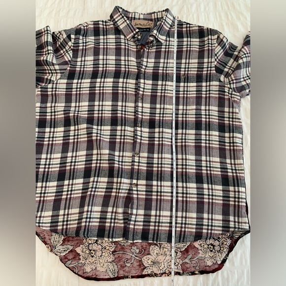 Cedarwood State  Plaid Button Down Shirt With Velvet Back - Picture 12 of 16